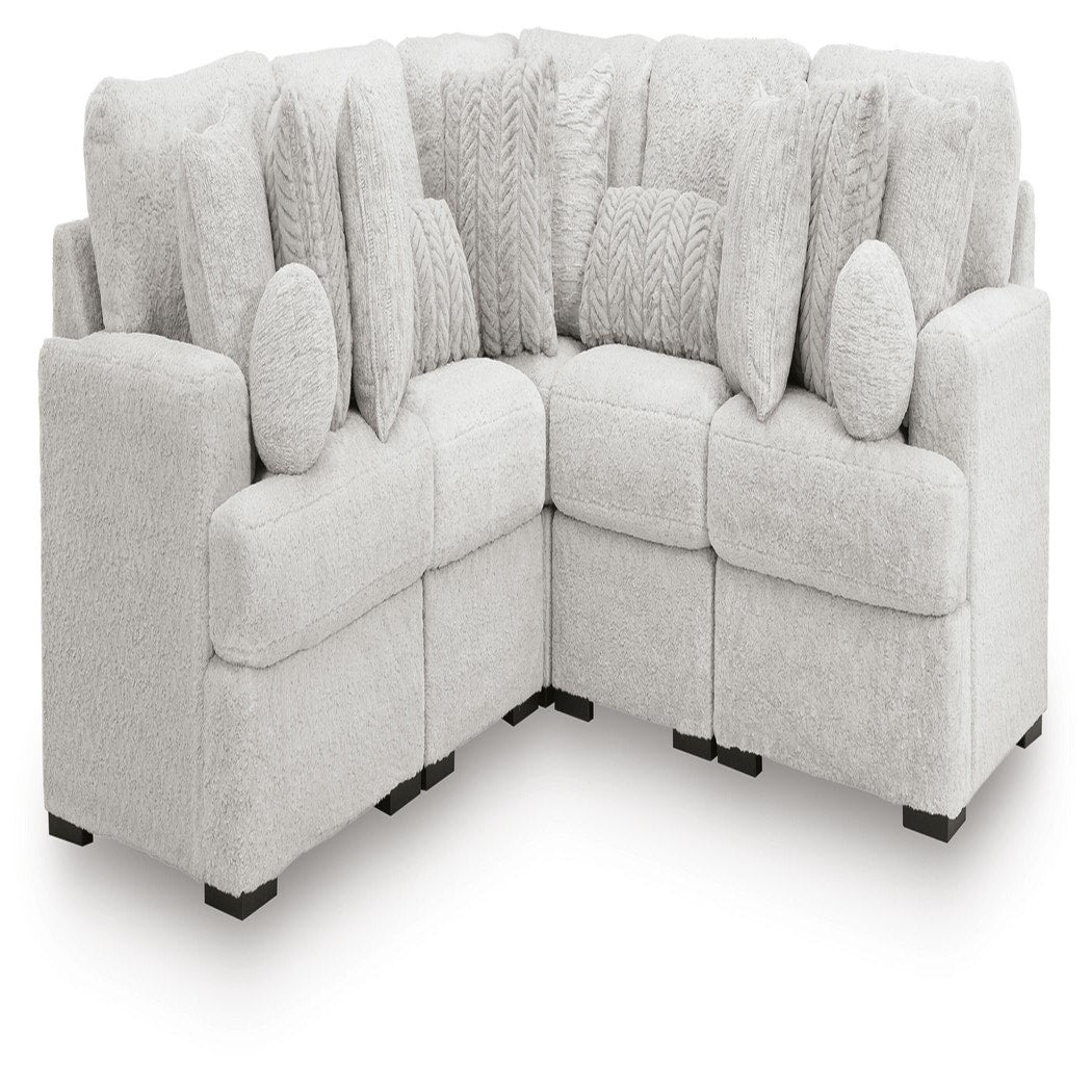 Cuddle Plush 5-Piece Sectional (PC59106-SI)