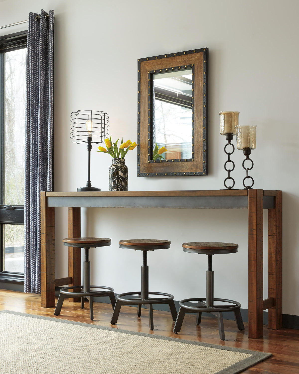 Torjin Counter Height Dining Table (D440-SI) - Image 3
