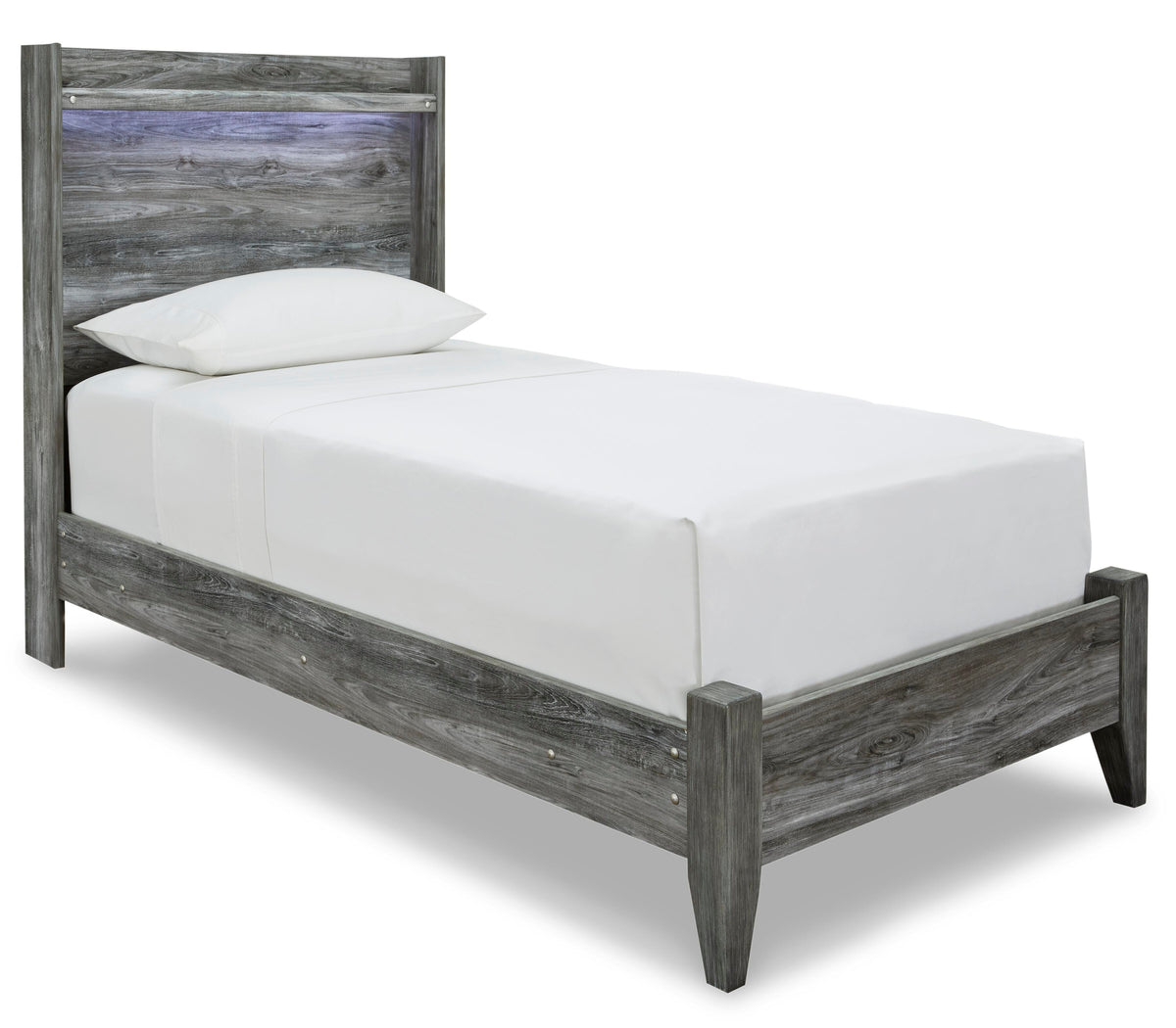 Baystorm Panel Bed, Dresser and Mirror - Gray  (B221-SI) - Image 3