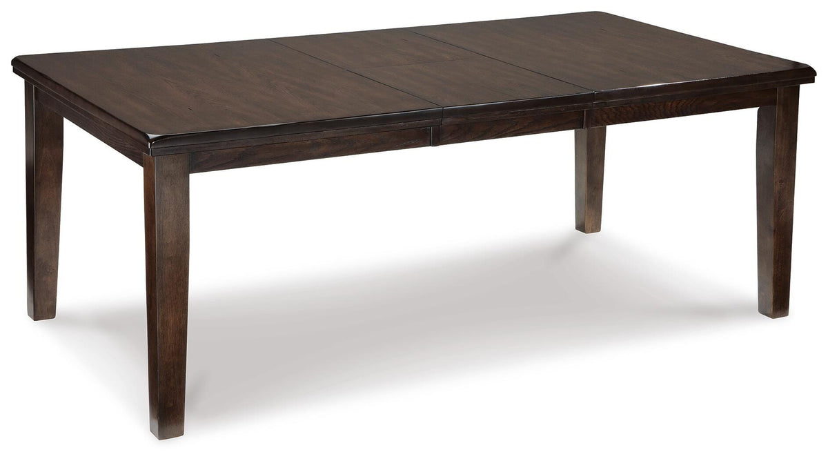 Haddigan Dining Table with 4 Chairs and Bench (D596-SI) - Image 4