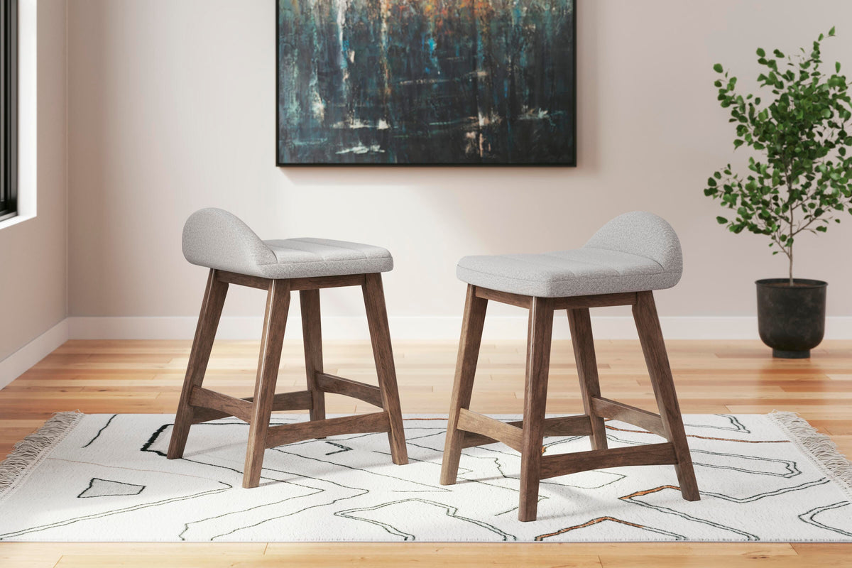 Lyncott Counter Height Bar Stool (D615-SI) - Image 36