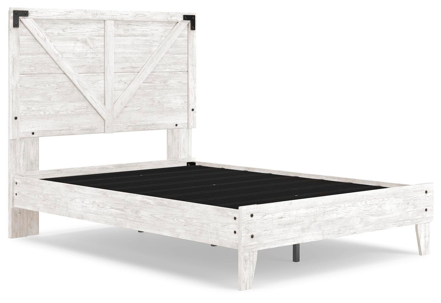 Shawburn Panel Bed with Chest - White/Brown  (EB4121-SI) - Image 7
