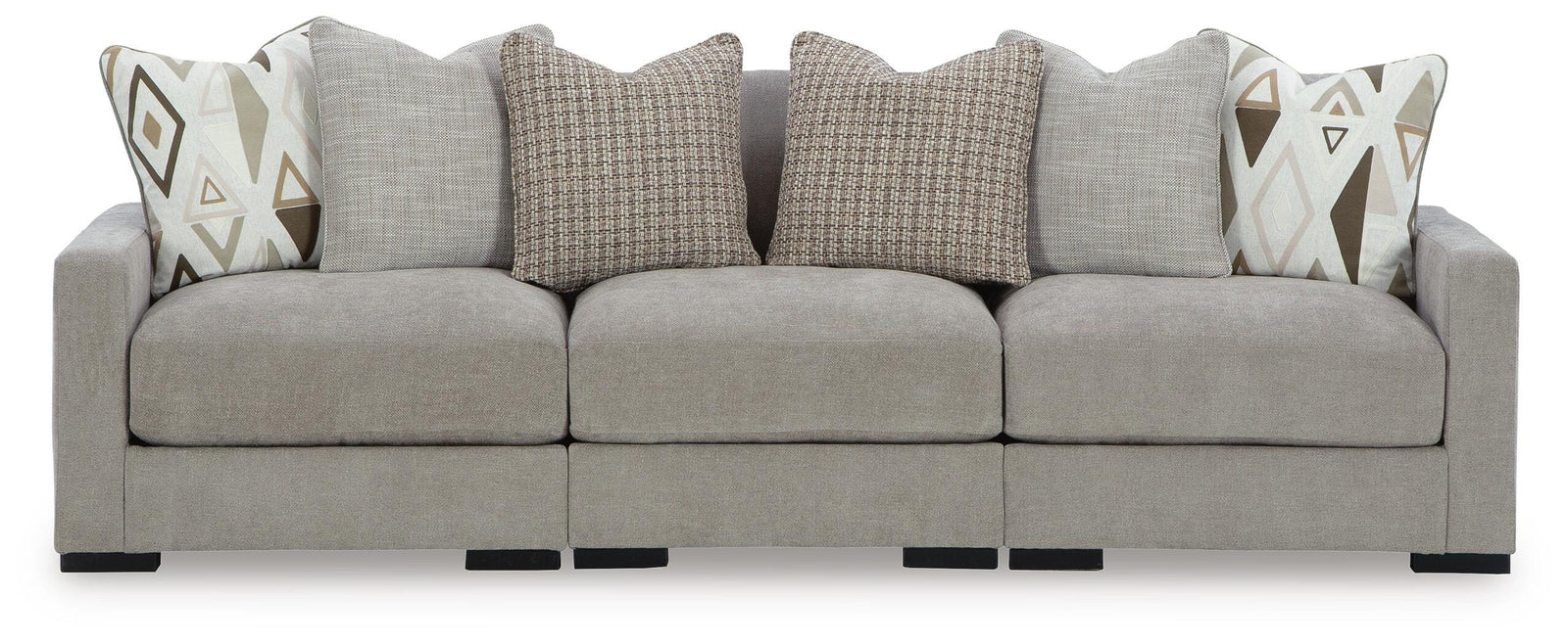 Aslan Court 3-Piece Sofa Sectional (20305-SI)