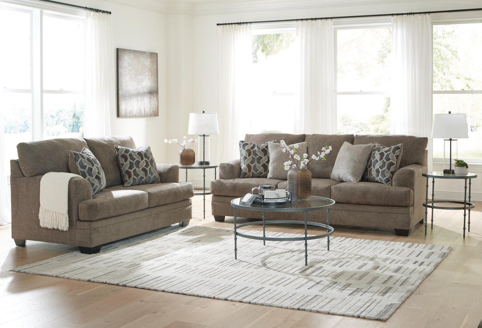 Stonemeade Sofa and Loveseat (59505-SI) - Image 3
