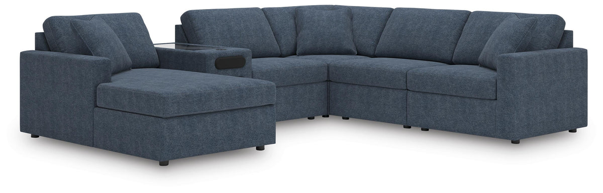 Modmax 6-Piece Sectional with Audio System and Chaise (92121-SI)