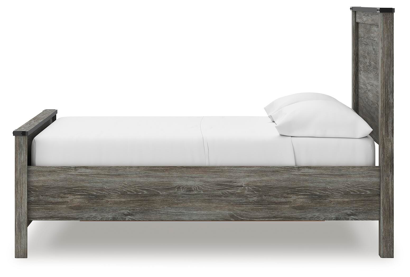 Frandern Panel Bed with Storage (Youth) - Black/Gray  (B4480-SI) - Image 7