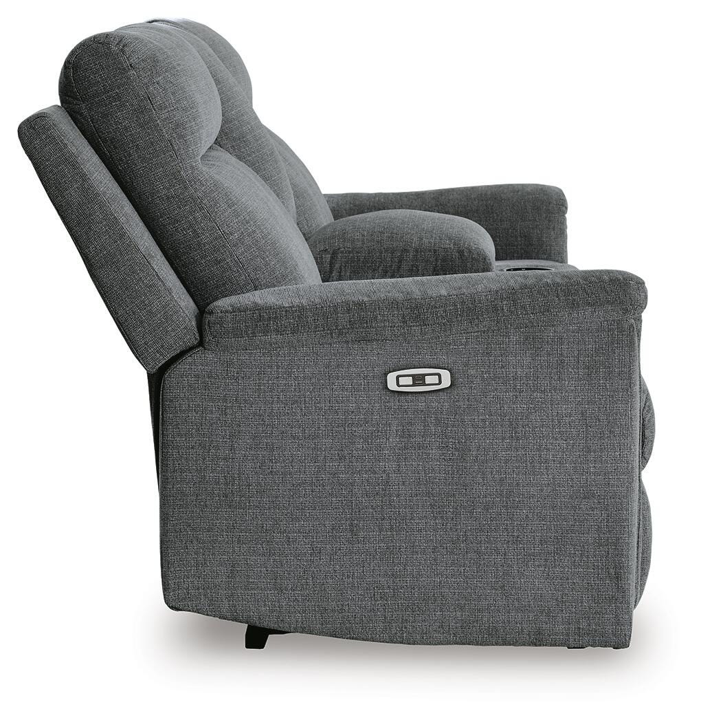 Barnsana Power Reclining Sofa, Loveseat and Recliner (33202-SI) - Image 10