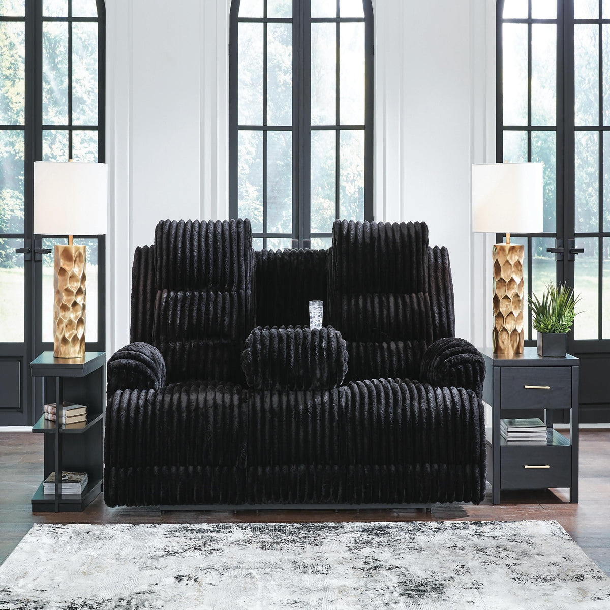 Rhines Falls Power Reclining Sofa with Drop Down Table (PC42805-SI) - Image 12