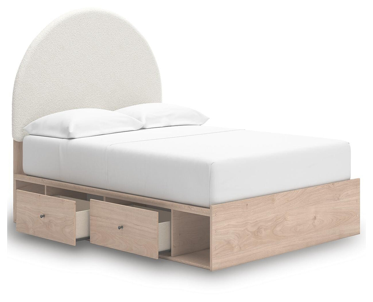 Arloster Full Panel Storage Bed, Dresser, Mirror and Nightstand (PCB1566-SI) - Image 11
