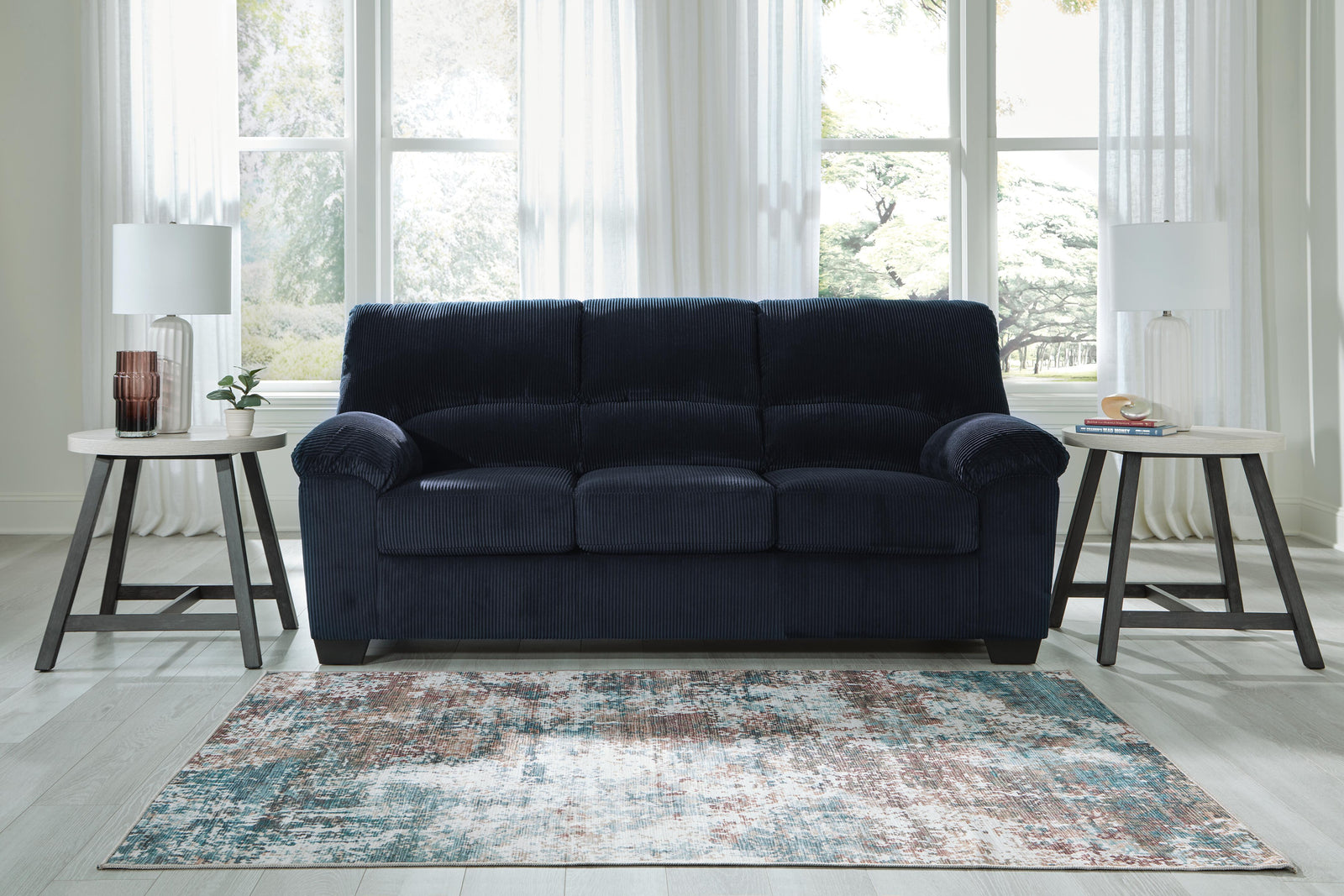 SimpleJoy Left-Arm Facing Sofa with Corner Wedge (24205-SI) - Image 32