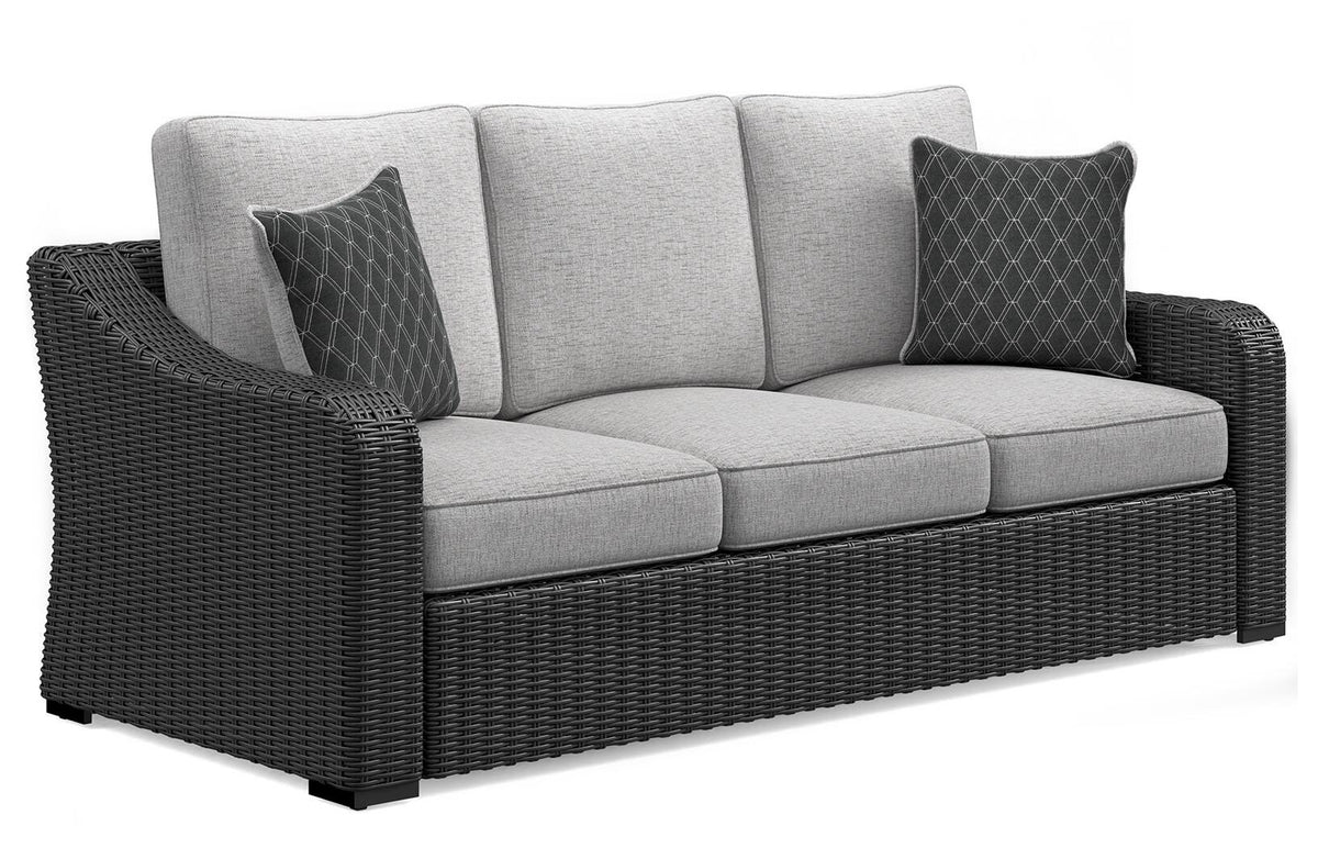 Beachcroft 2-Piece Outdoor Loveseat with Cushion (P792-SI) - Image 54