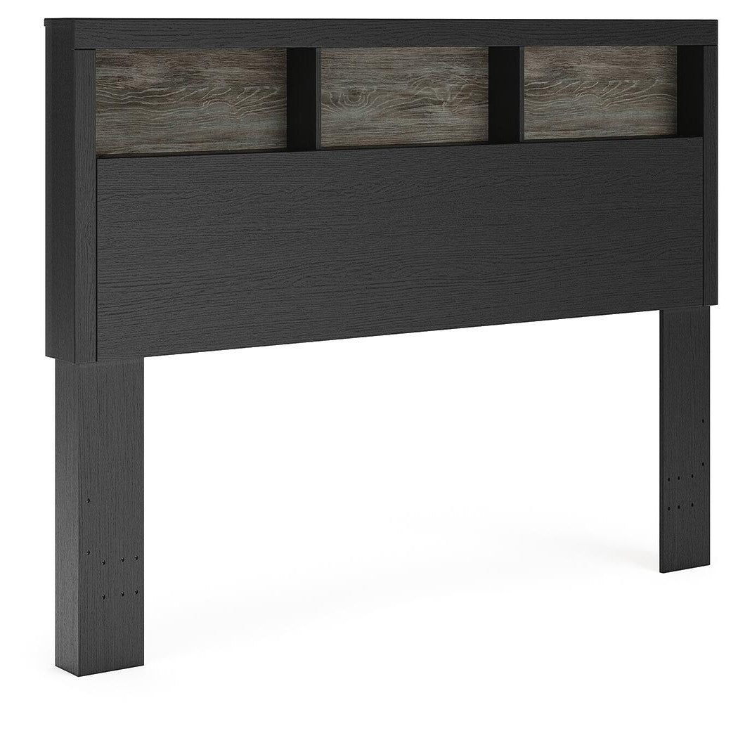 Broachmyn Lighted King Bookcase Headboard (PCB1118-SI) - Image 27
