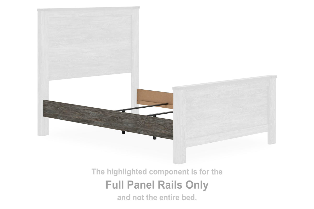 Frandern Panel Rails (Youth) - Gray  (B4480-SI)