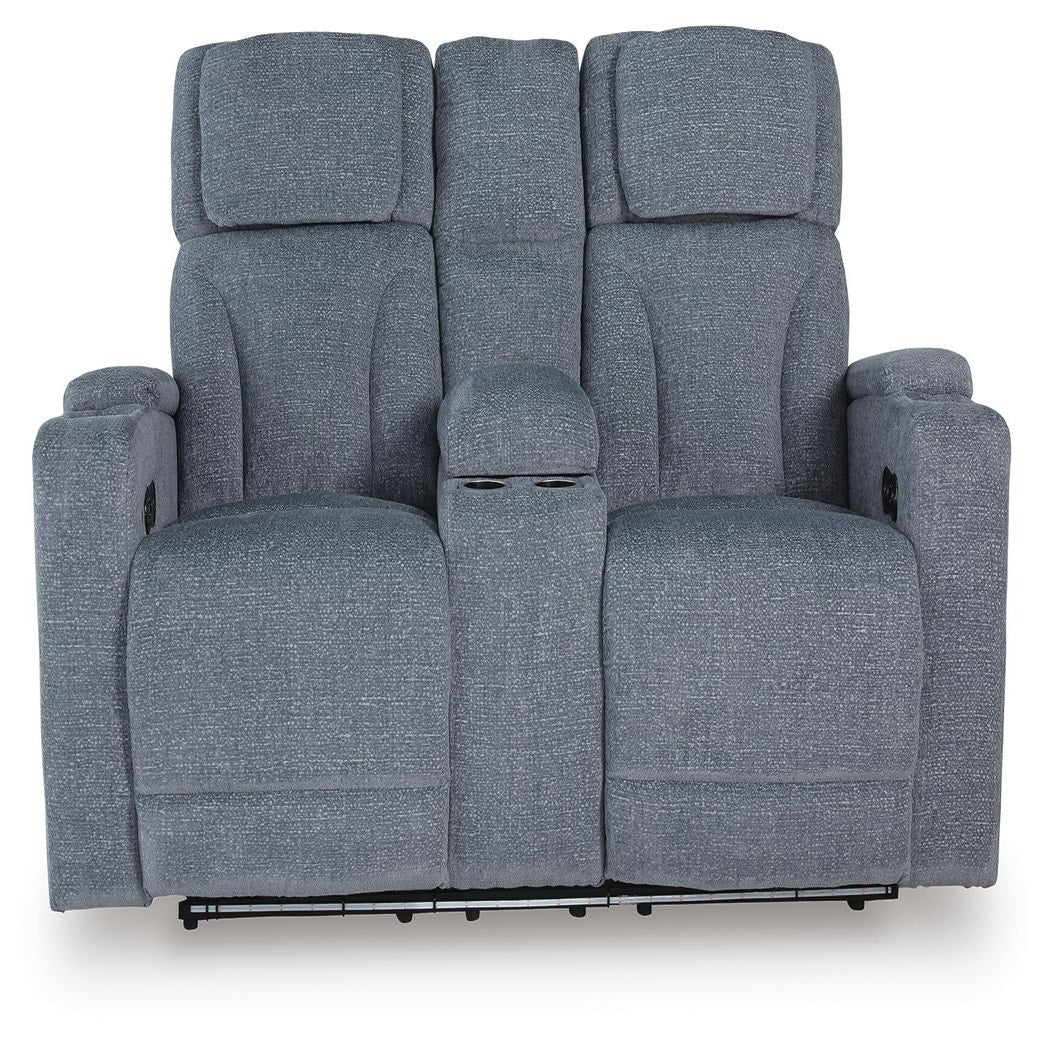 Studio Cave Power Reclining Sofa and Loveseat (PC49802-SI) - Image 7