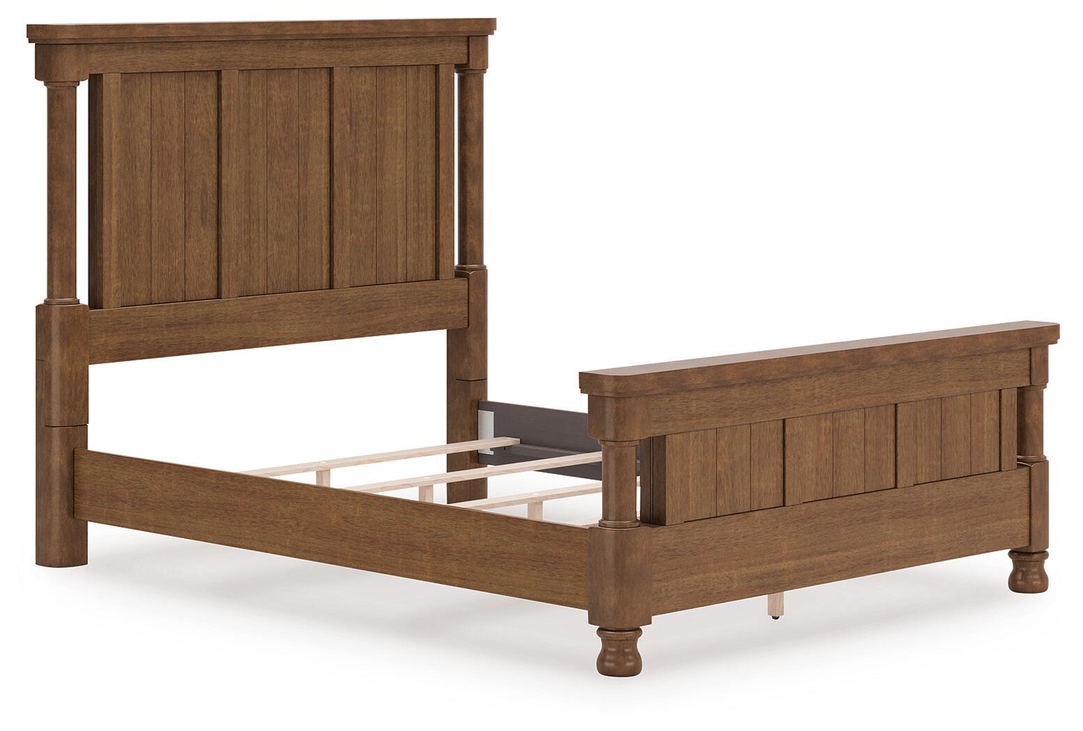 Rowlenstown Queen Poster Bed (PCB824-SI) - Image 2
