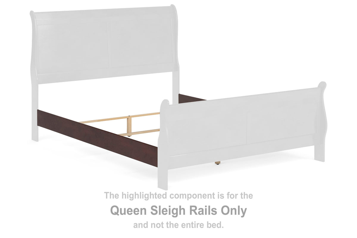 Alisdair Sleigh Rails - Reddish Brown  (B376-SI) - Image 3