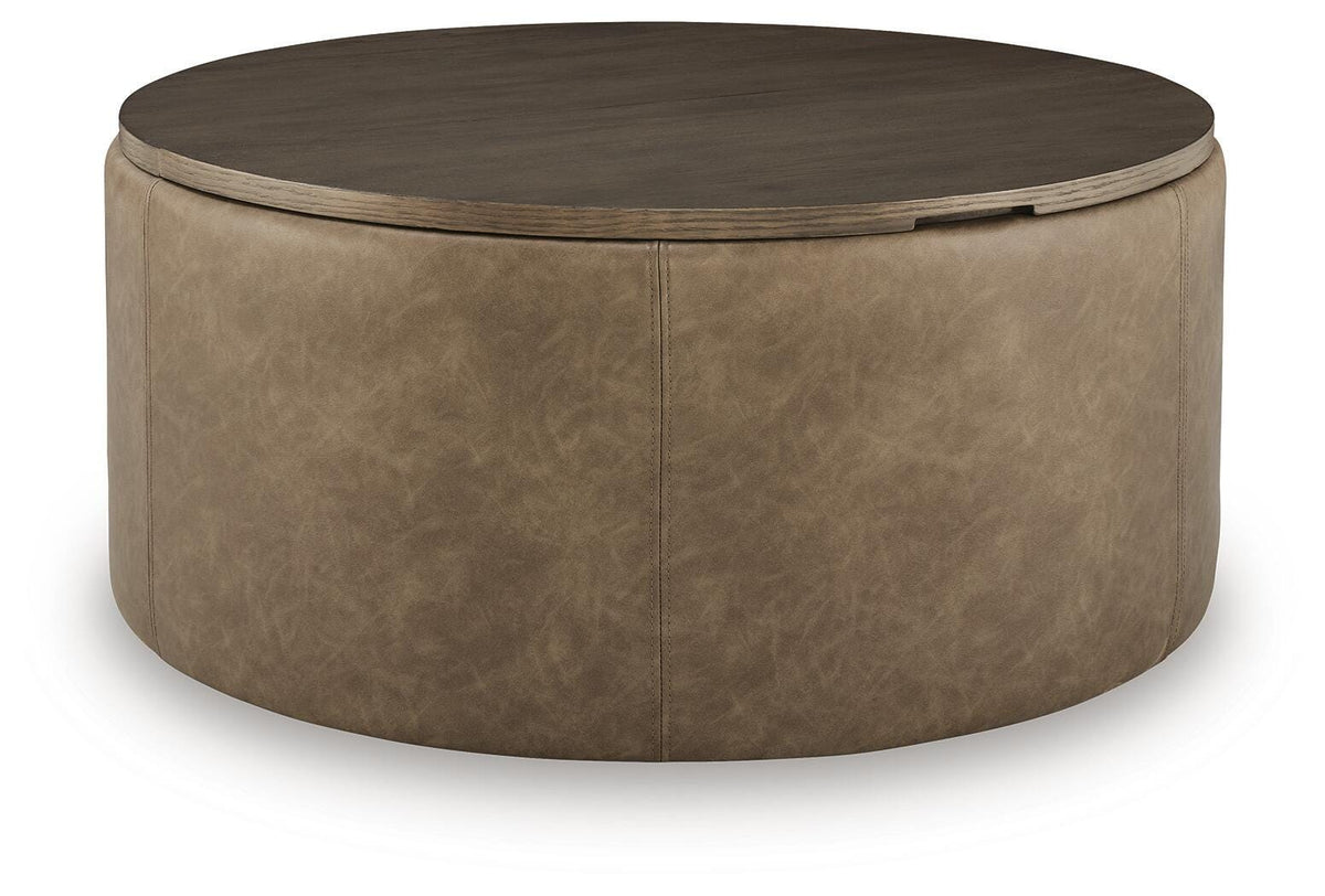 Bethanstone Storage Ottoman (A3000846-SI)