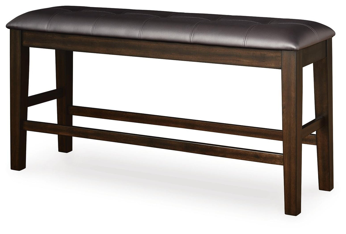 Haddigan Counter Height Dining Bench (D596-SI)