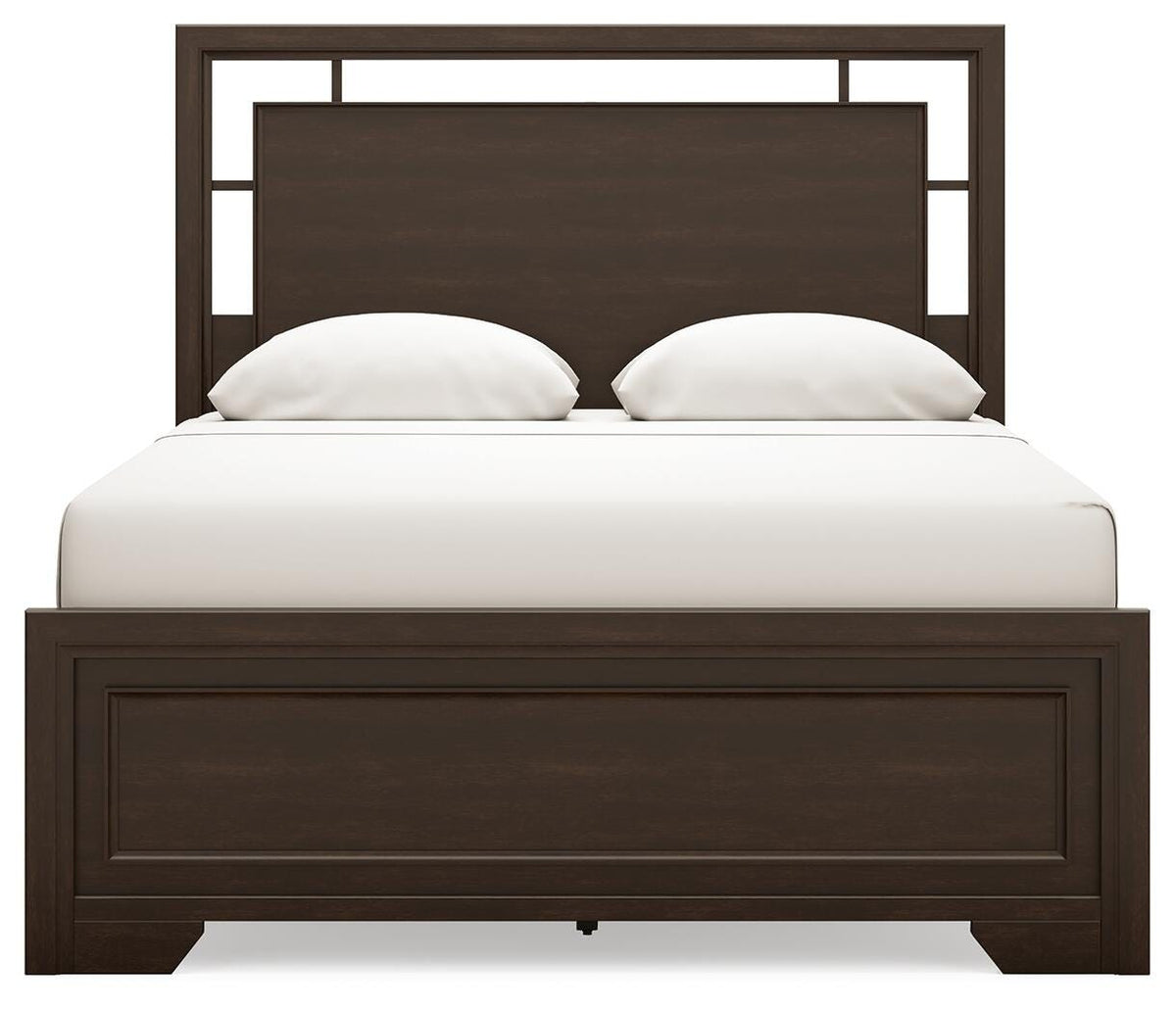 Covetown Panel Bed, Dresser, Mirror, Chest and Nightstand - Dark Brown  (B441-SI) - Image 13