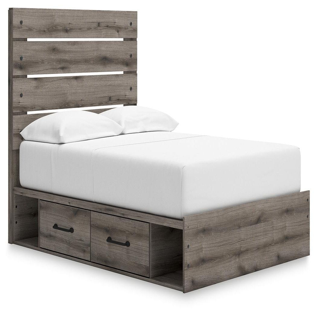 Graystorm Full Panel Storage Bed (PCB2405-SI)