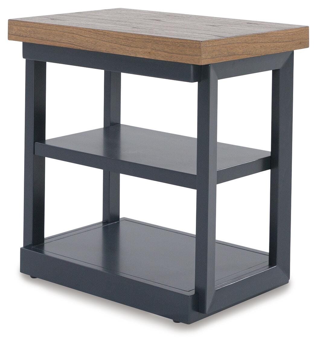 Landocken Table (Set of 3) - Brown/Blue  (T402-SI) - Image 4
