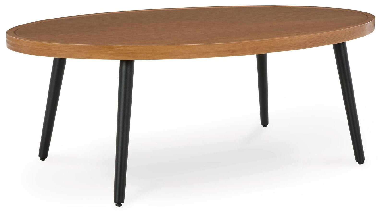 Horizon Hall Outdoor Sofa, 2 Lounge Chairs, Ottoman and Coffee Table (P572-SI) - Image 4