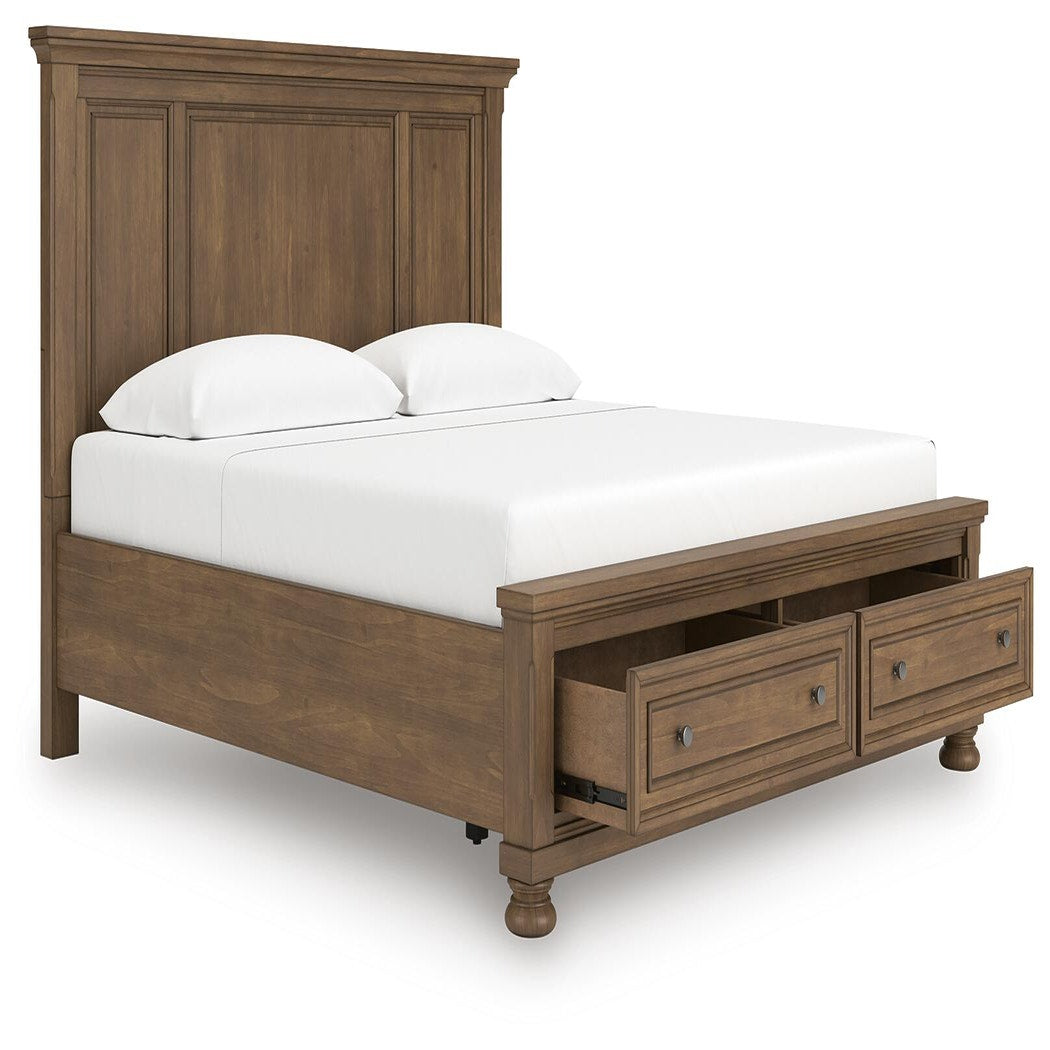 Feddinger King Panel Storage Bed, Dresser, Mirror, Chest and Nightstand (PCB779-SI) - Image 19