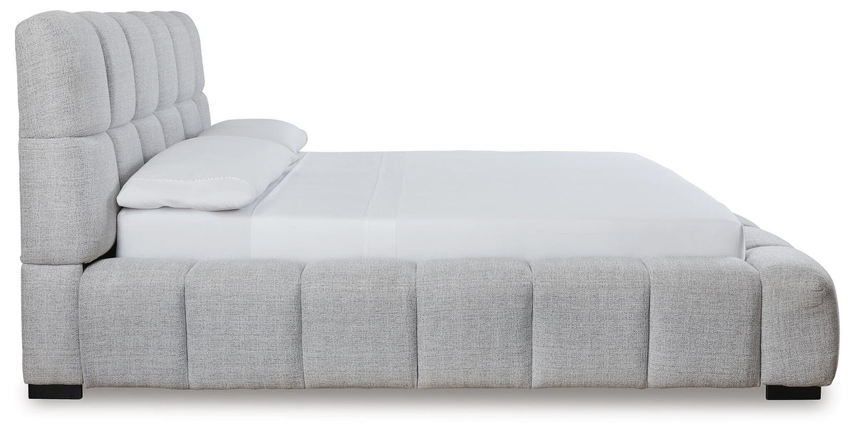 Grendusk California King Upholstered Bed (PCB584-SI) - Image 4