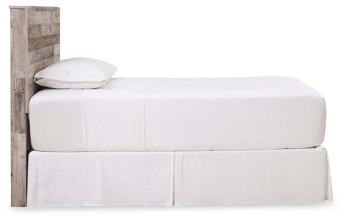 Effie Panel Headboard - Whitewash  (B255-SI) - Image 6
