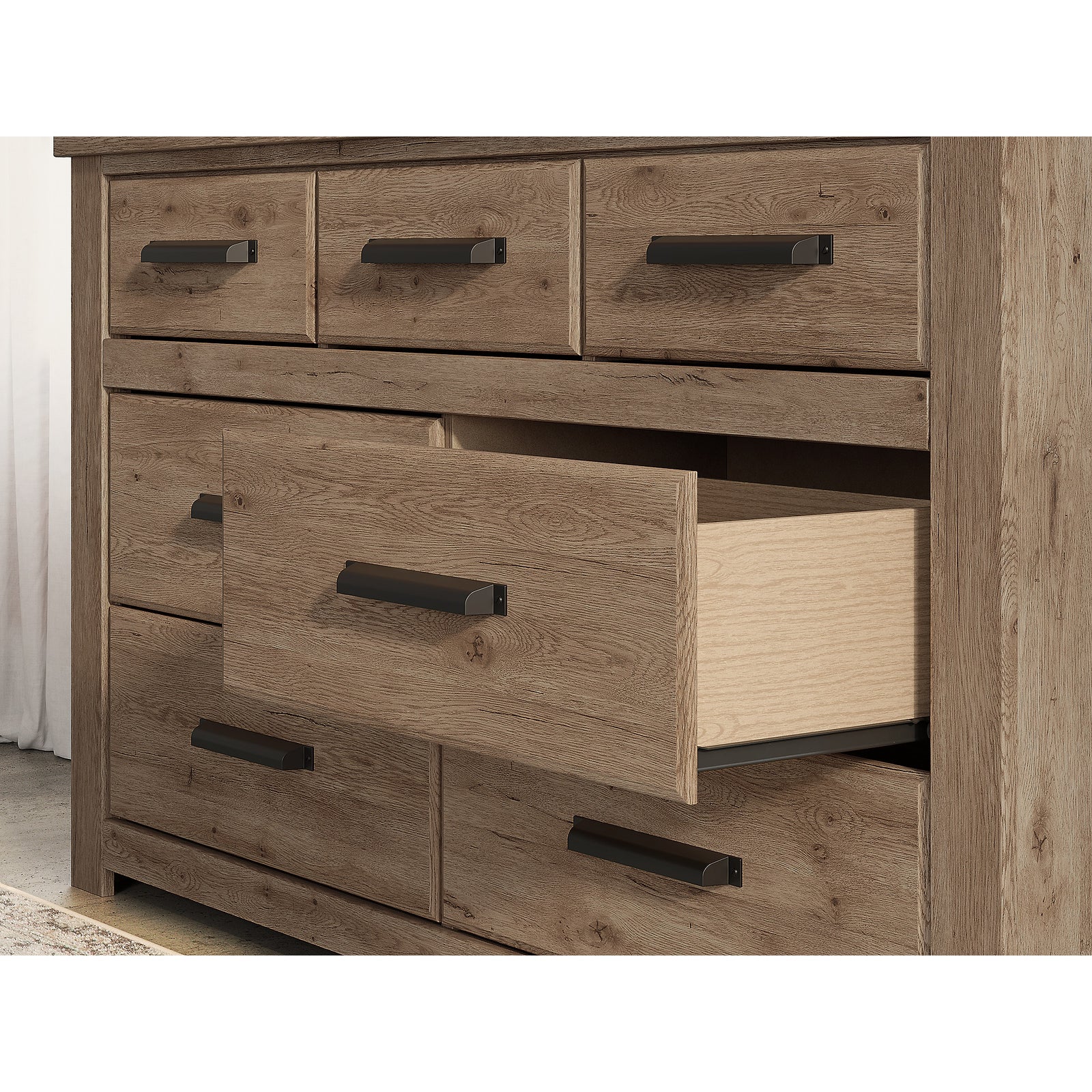 Oliandon Dresser and Mirror (PCB2844-SI) - Image 9