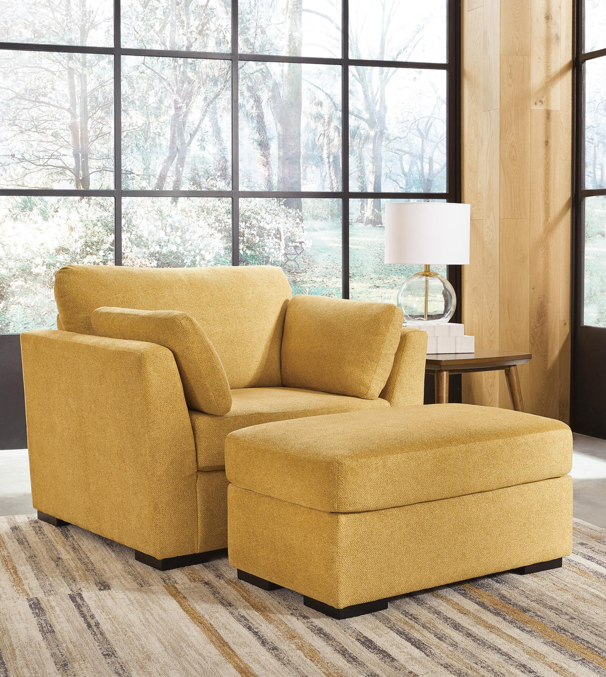 Keerwick Sofa, Loveseat, Oversized Chair and Ottoman (67506-SI) - Image 22