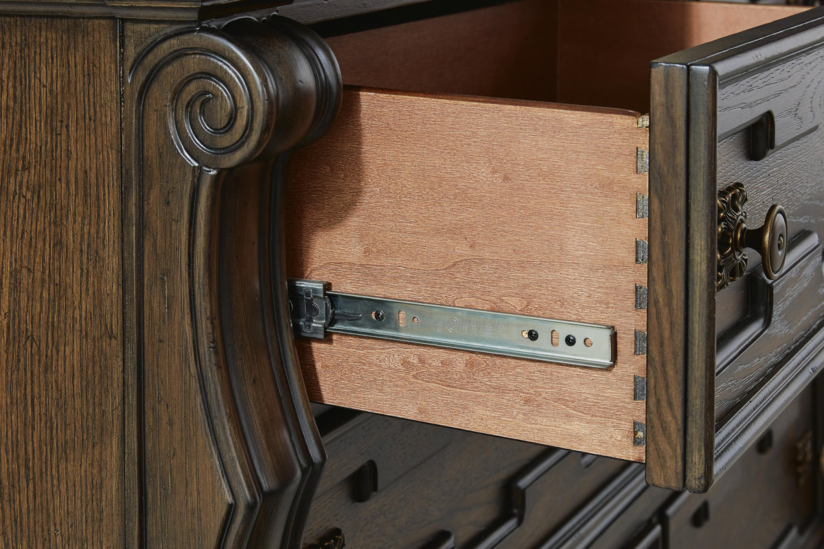 Maylee Dresser - Dark Brown  (B947-SI) - Image 10