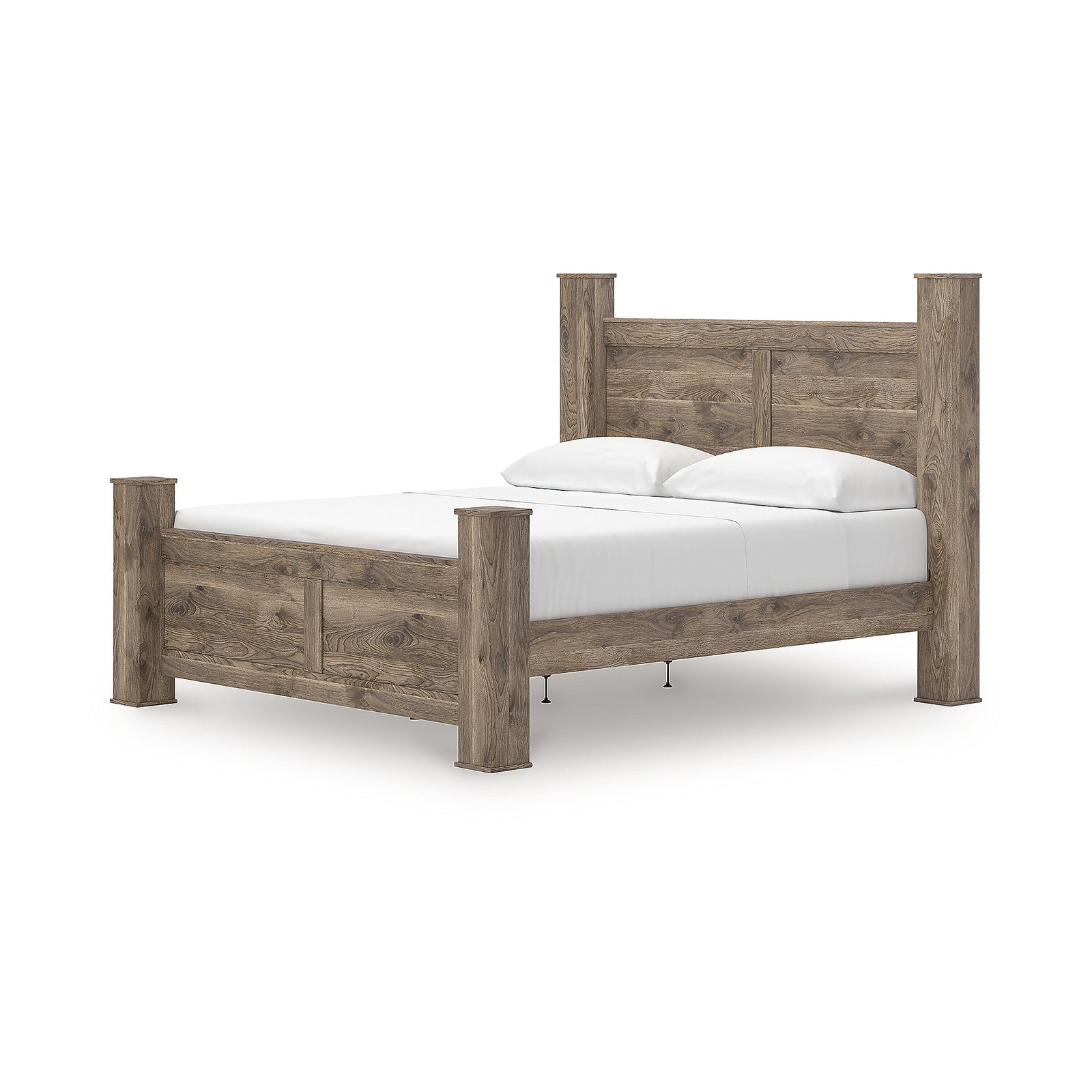 Rusticott King Poster Bed, Dresser and Nightstand (PCB2260-SI) - Image 16