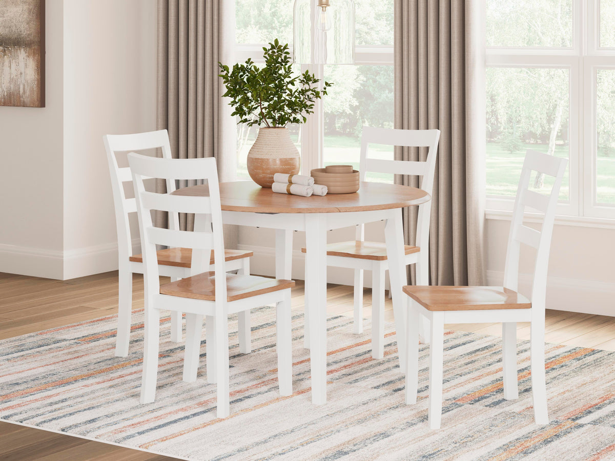 Gesthaven Dining Drop Leaf Table (D398-SI) - Image 7