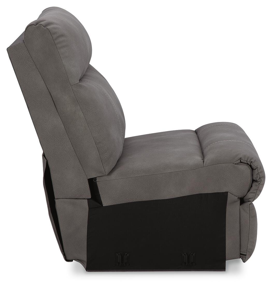 Next-Gen Durapella 4-Piece Power Reclining Sectional (61003-SI) - Image 9