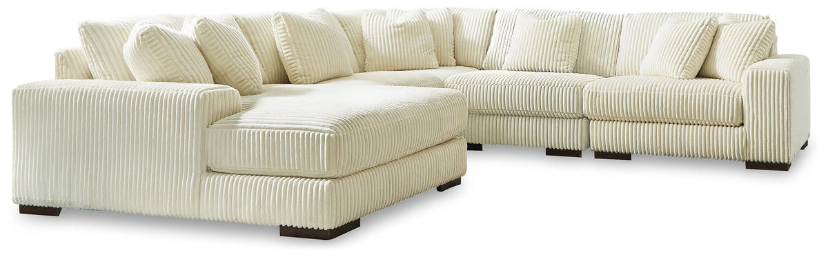 Lindyn 5-Piece Sectional with Chaise (21104-SI)