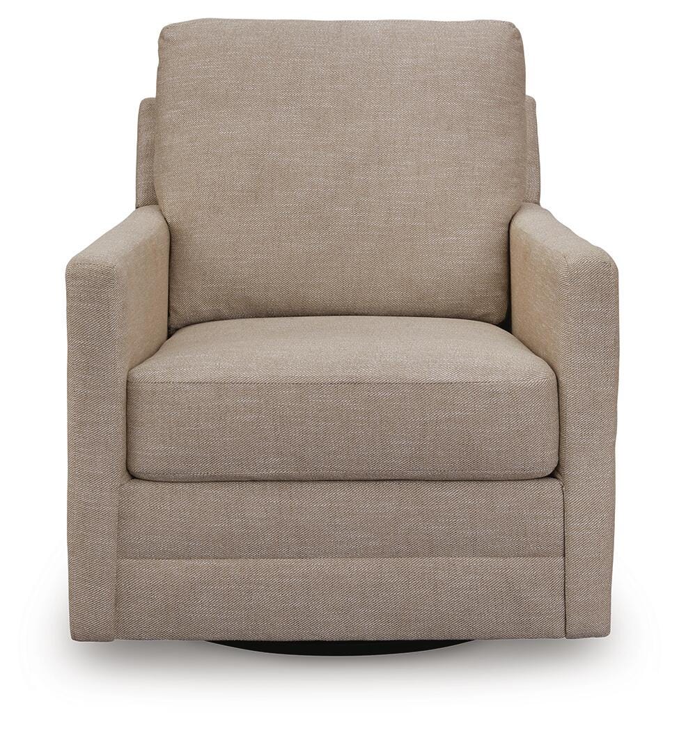 Freybourne Next-Gen Nuvella Swivel Accent Chair (A3000736-SI) - Image 3