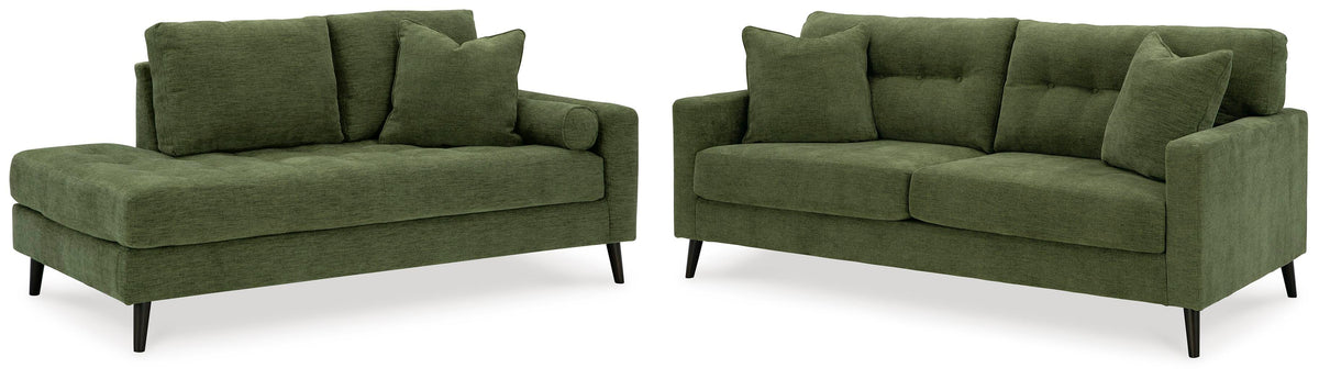 Bixler Sofa and Chaise (26107-SI)