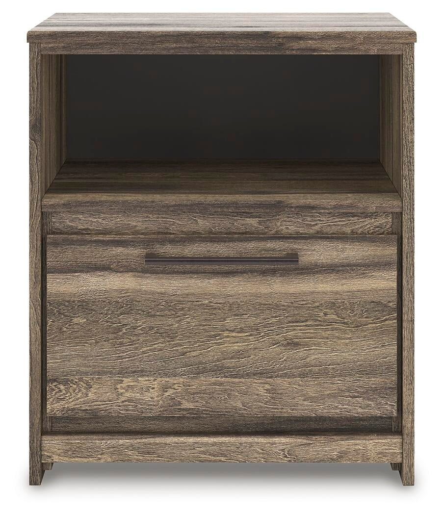 Elbrim King Panel Storage Bed, Chest and Nightstand (PCB2005-SI) - Image 17