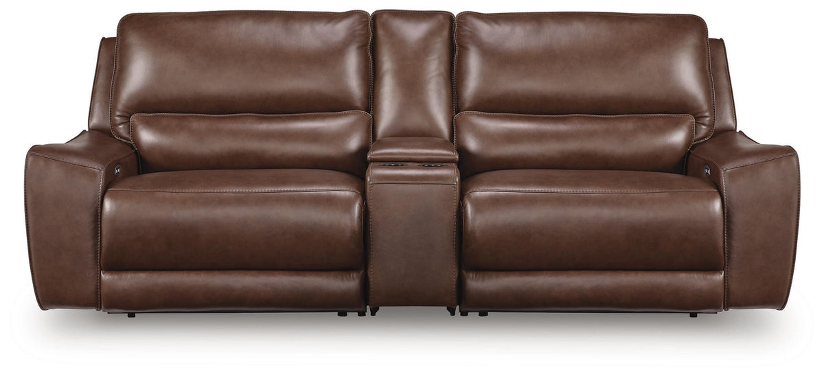 DeepWakes 3-Piece Power Reclining Sectional (PCU62607-SI)