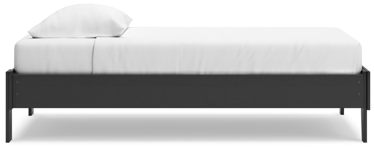 Socalle Platform Bed - Black  (EB1865-SI) - Image 7
