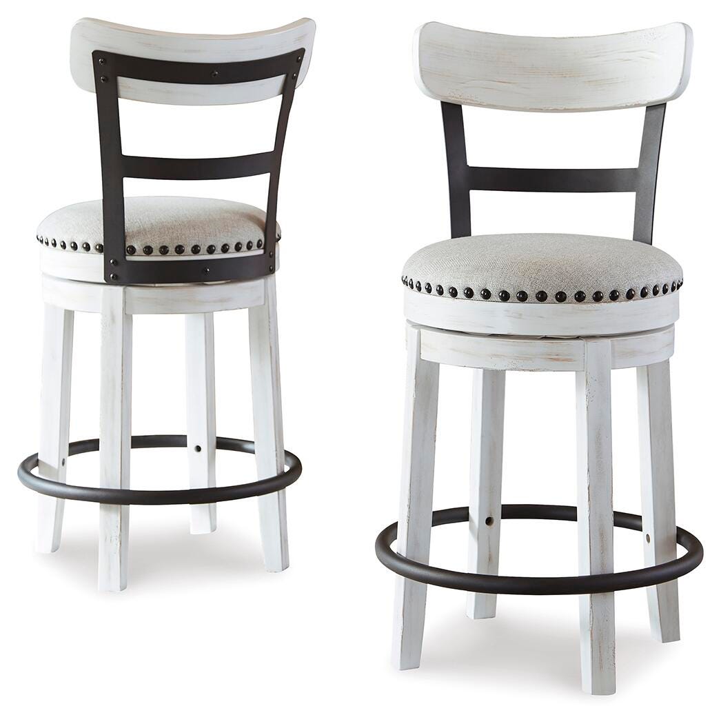 Valebeck Counter Height Barstool (Set of 2) (D546-SI)
