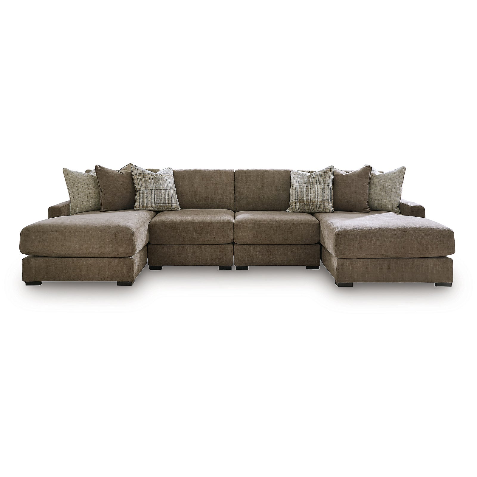 Camellia-Court 4-Piece Double Chaise Sectional (68207S9-SI)
