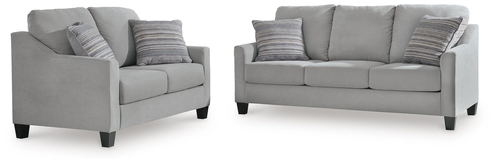 Adlai Sofa and Loveseat (30103-SI)