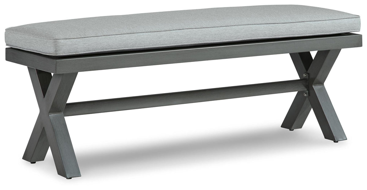 Elite Park Outdoor Loveseat with Cushion (P518-SI) - Image 10