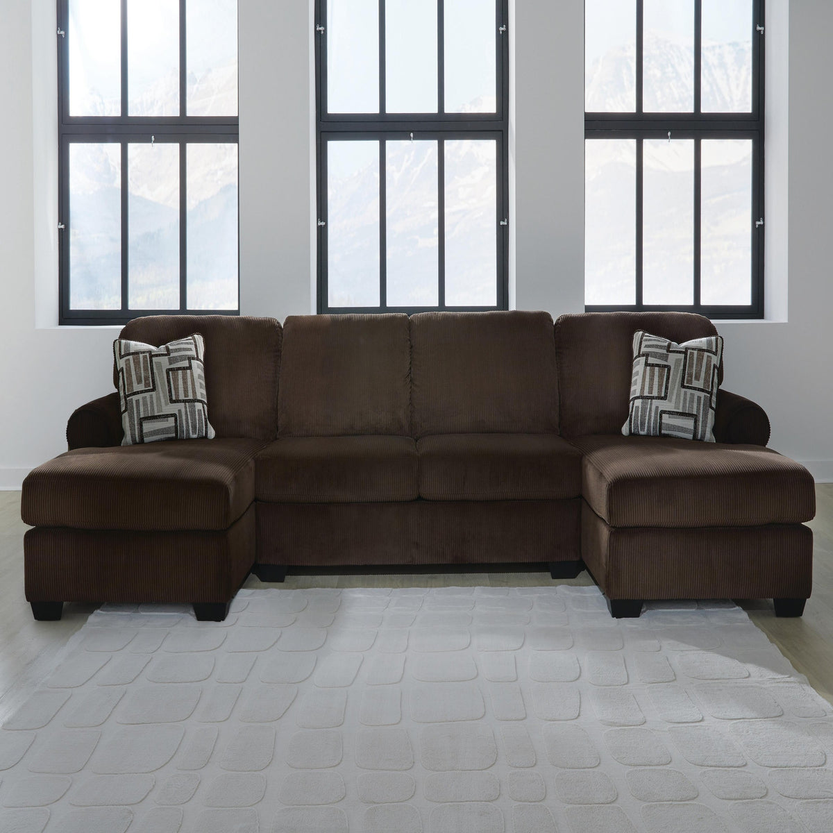 Kimlee 3-Piece Sectional with Double Chaise (PC35603-SI) - Image 2