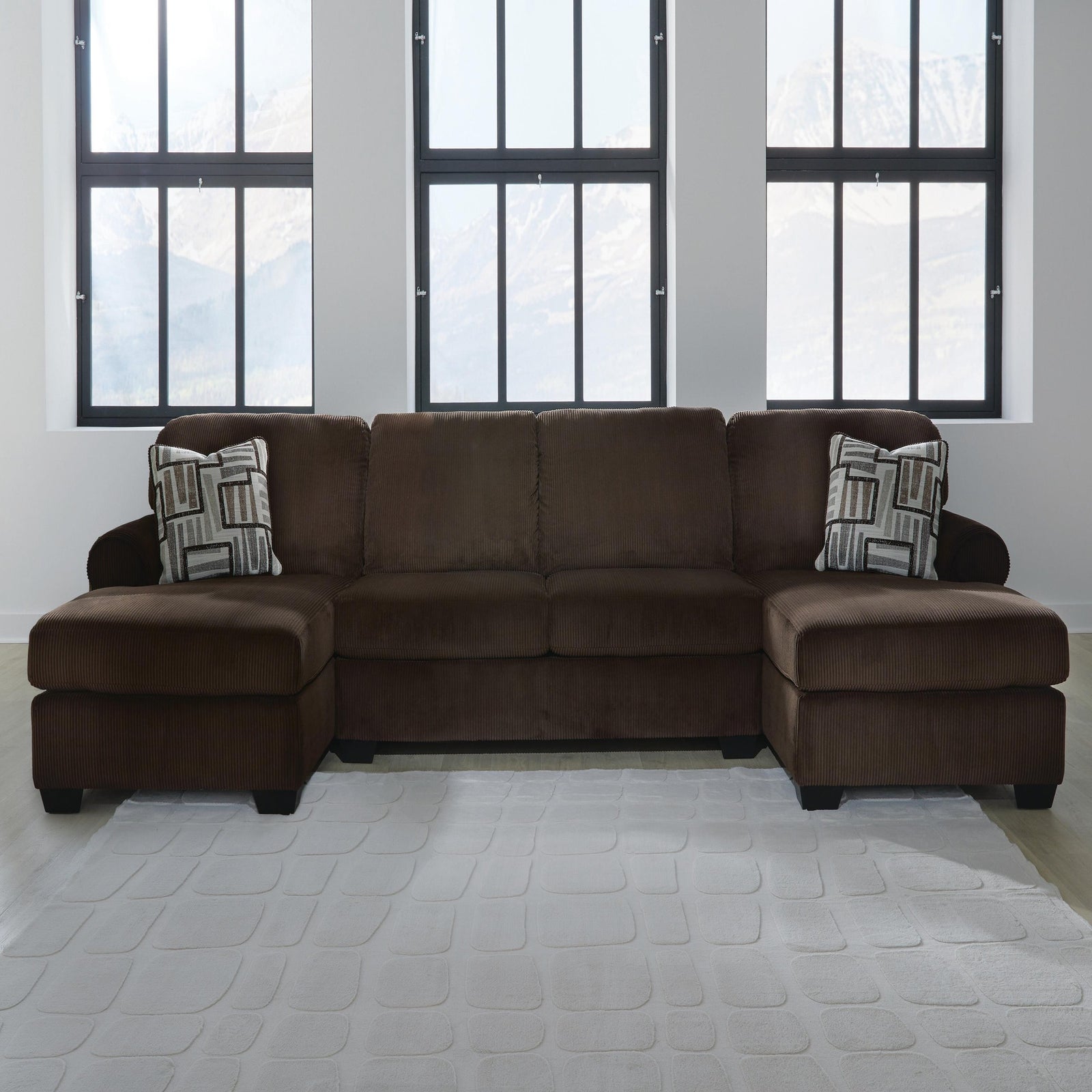 Kimlee 3-Piece Sectional with Double Chaise (PC35603-SI) - Image 2