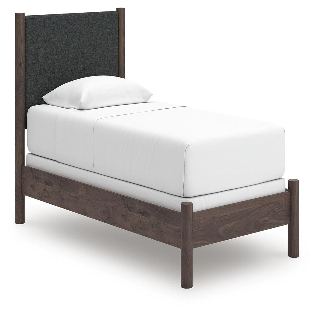 Pamytta Twin Upholstered Panel Bed (PCB2614-SI)
