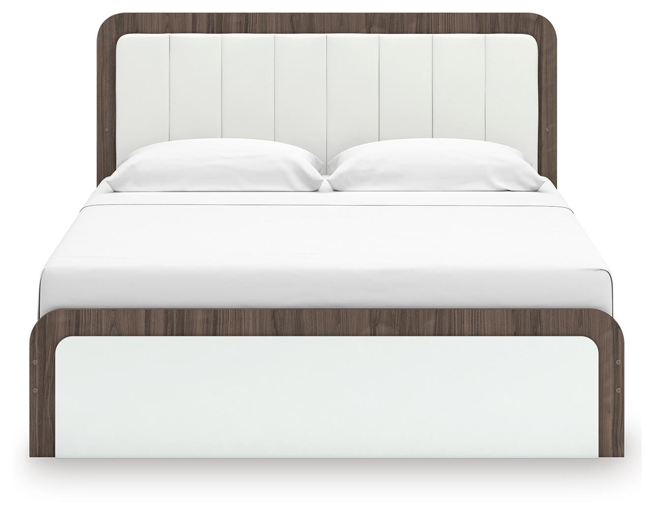 Kendanport King Upholstered Bed, Dresser, Mirror and Chest (PCB1108-SI) - Image 17