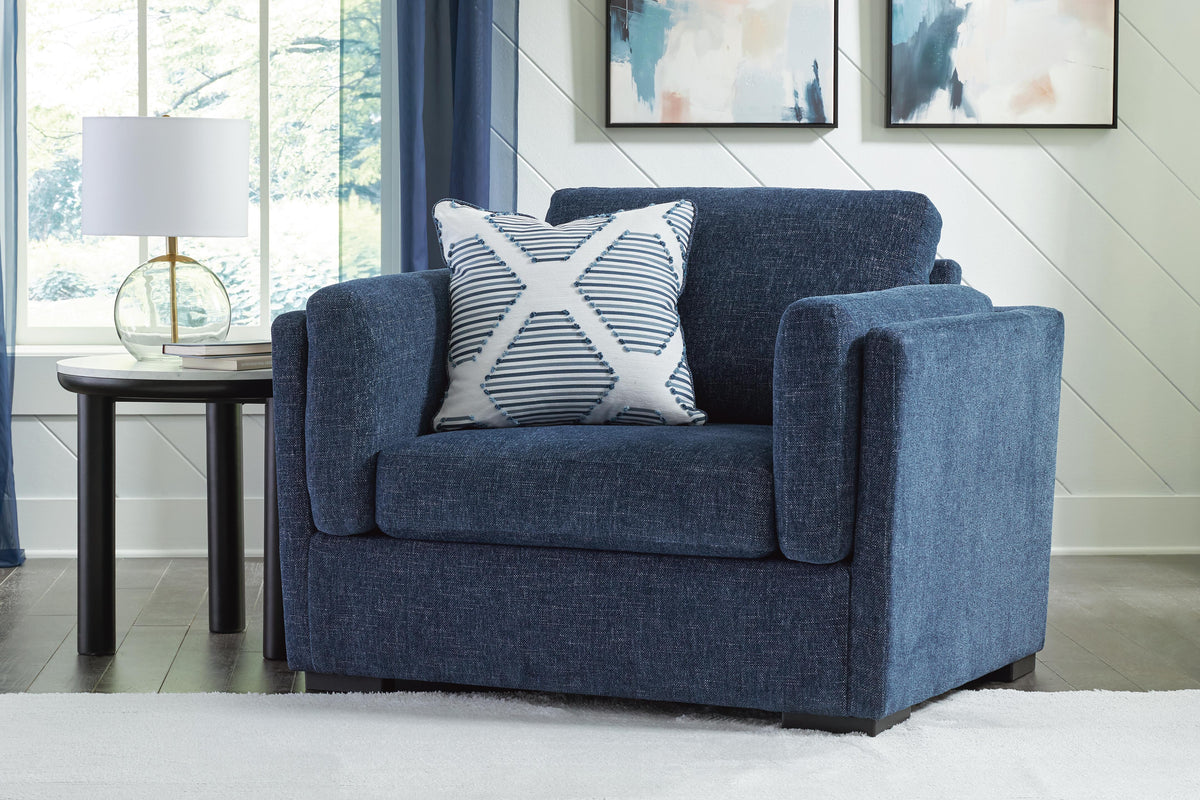 Evansley Oversized Chair and Ottoman (54502-SI) - Image 11